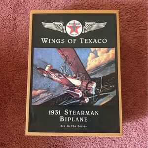 Wings of Texaco 1931 Stearman Biplane Model